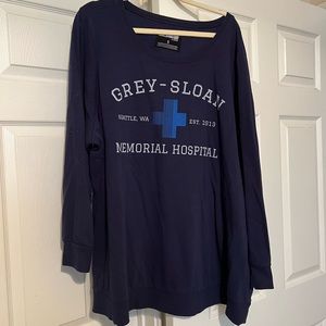 💙 Torrid Greys Anatomy Sweatshirt 💙